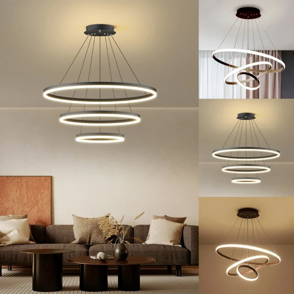 Nordic Luxury Ceiling Chandelier Decor Ornament for Living Room Dining Room - $59.55+