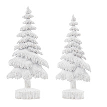 White Washed Pine Tree (Set of 2) - $91.09