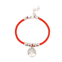 Simple Red String Charm Bracelet For Women Men Adjustable Hamsa Hand with Turkis - £10.42 GBP