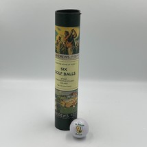St. Andrews Scotland Golf Course Souvenir Golf Balls Tube of 6 – Unused - €17,11 EUR