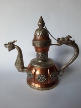 Vintage Oriental copper teapot 0,8 liter = 660 gr. # 0349 - $26.00