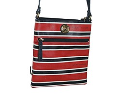 Tommy Hilfiger Hayden Cross Body Bag Womens Blue Red Stripe Inner Pocket... - $24.04