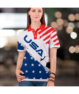 USA Soccer Polo Shirt 2023 FIFA Women&#39;s World Cup - $54.69 CAD+