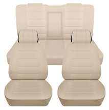 Front and rear bench car seat covers fits 1996 Lexus ES300  sand - £111.83 GBP