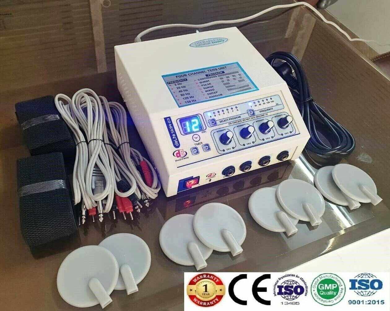 Pro.Electrotherapy 4 Channel Continous Pulsed Therapy stress Relief mach... - $133.00