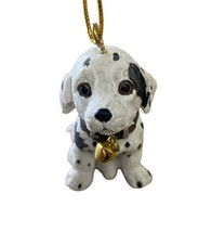 Gisela Graham London Dalmation Puppy Sitting Resin Holiday Ornament   2.25In - £7.39 GBP