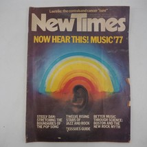 Neuf Times Revue Février 18 1977 Vtg Steely Dan - £34.19 GBP