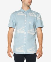 Zeegeewhy Men&#39;s Party Cotton Button-Down Shirt, Size L, MSRP $79 - $28.04