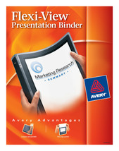 Flexi-view Presentation Binder, 1&quot; 3-Ring Binder 8.5&quot; x 11&quot; - 17686 - £4.67 GBP