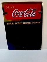Coke Cola Metal Sign New - $276.80 MXN