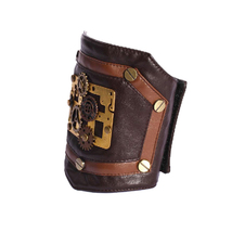 Original Steampunk Industrial Revolution Gear And Time Armguards - £41.08 GBP