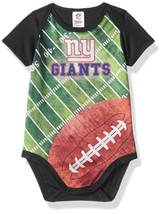 NFL New York Giants Bodysuit Field Print Size 6-9 Month Youth Gerber - £11.78 GBP