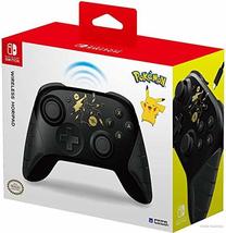 Hori Nintendo Switch Wireless HORIPAD (Pokemon: Black &amp; Gold Pikachu) By - Offic - £39.03 GBP