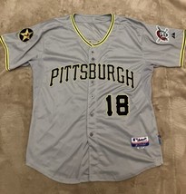Majestic Adult 50 Pittsburgh Pirates Neil Walker Authentic Chuck Tanner ... - $60.00