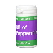 Obbekjaers Peppermint Oil - Pack of 150 Tablets  - £16.47 GBP