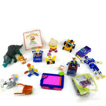 80s 90s Toy Lot Fraggle Care Bears Power Rangers Dino Happy Meal French Fry Guy - £21.06 GBP