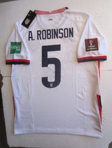 Antonee Robinson USA USMNT 2022 World Cup Stadium Home Soccer Jersey 2021-2022 - $90.00