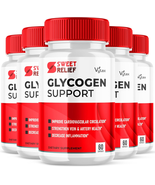 (5 Pack) Sweet Relief Glycogen Support Detox Cleanse Pills Joints Blood ... - $89.39