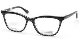 New Lulu Guinness L892 Blc Black Eyeglasses Glasses Frame 50-16-135 B37mm - £97.79 GBP