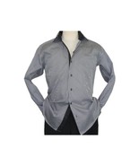 Mens Shirt J.Valintin Turkey Usa Egyptian Cotton Axxess Style 1f94-06 Black - $1,474.09 MXN