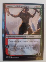 Samut Tyrant Smasher Magic The Gathering Planeswalker War Of The Spark M... - $2.59
