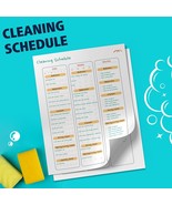 Cleaning Schedule, Bullet Journal, Detailed Cleaning Tracker, Cleaning - $1.99