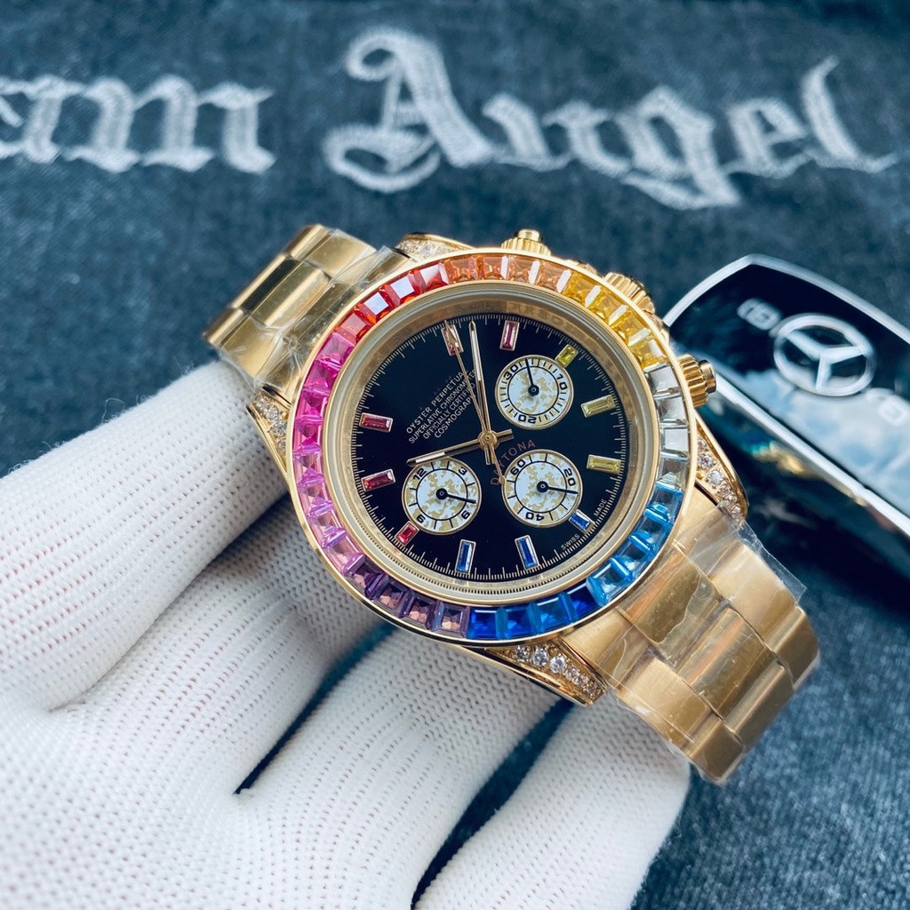 2023 Automatic Mechanical Rainbow Di Series Daytona Men's Watch