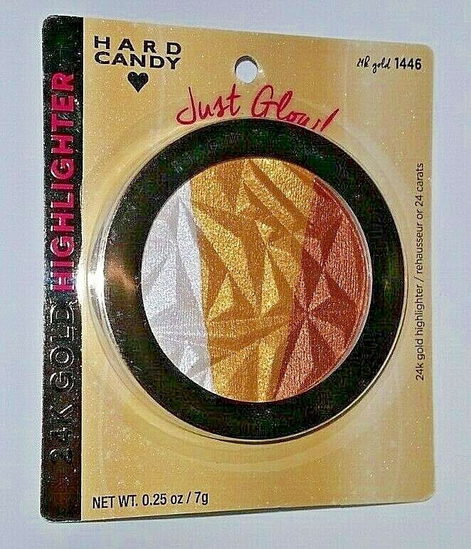 ( 1 ) HARD CANDY JUST GLOW 24K GOLD HIGHLIGHTER 1446 - NEW SEALED - £7.88 GBP