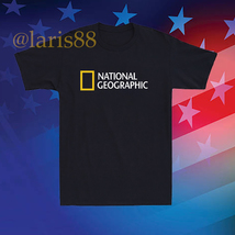 New Shirt National Geographic Logo Men&#39;s T- Shirt USA Size S to 5XL - £19.98 GBP+