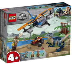 LEGO 75942 - Jurassic World: Velociraptor: Biplane Rescue Mission - Retired - $49.99