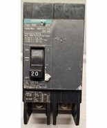 Siemens Circuit Breaker 2-Pole 20-Amp 480/277 Volts BQD220 Type BQD - €32,13 EUR
