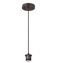 Westinghouse 1-Light Oil-Rubbed Bronze Adjustable Mini Pendant 70285 - £15.81 GBP