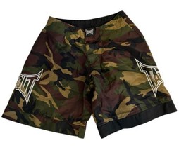 Vintage Tapout Camo MMA Mens Shorts Size 28 Trunks Fighter Surf Swim Boardshorts - $42.75