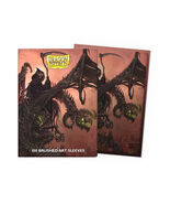 10 pks of 100 (1000) Dragon Shield Holloween 2025 Brush Art Std Sized Sl... - $147.97