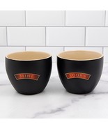 Baileys 2020 Irish Cream Holiday Yours and Mine Set of 2 Bowls Dessert Cups - £11.20 GBP