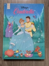 Disney&#39;s Cinderella (Oversized Hardcover Book, 1994) Mouse Works - £10.43 GBP