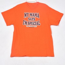 Mama Says I’m Special Bubba Gump Shrimp Co.  T-Shirt Size S Orange Charl... - £9.06 GBP
