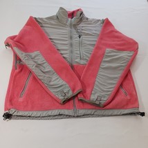 The North Face Jacket Women’s Pink/Gray Fleece Full Zip Pockets Armpit Z... - €16,59 EUR
