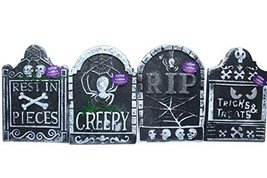 10 1/4&quot; x 15&quot; Polyfoam Tombstones Halloween Decorations Graveyard RIP Se... - £15.63 GBP