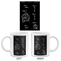 1981 - Star Trek - Starfleet - Patent Art Mug - £19.17 GBP+
