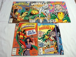 Five 1980&#39;s Mister Miracle DC Comics #2, #11, #12, #19, Special #1 Very Fine - $7.99