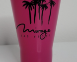 Pink Mirage Las Vegas Travel Palm Trees Tall Shot Glass Bar Shooter Souv... - £7.83 GBP