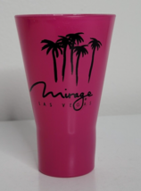 Pink Mirage Las Vegas Travel Palm Trees Tall Shot Glass Bar Shooter Souv... - £7.81 GBP