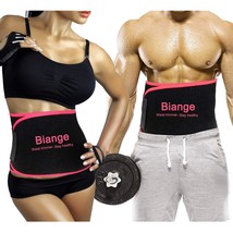 Plus Size Waist Trainer For Women Men Sweat Belt Waist Trimmer Belly Ban... - $37.99