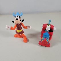 Goofy Toy Lot Action Figure Epcot Center Jointed Figure and Runaway Railway #1 - £10.60 GBP