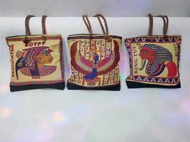 Egyptian shoulder bag, shoulder bag made of fabric and wool. Pharaonic bag. Isis - £67.85 GBP
