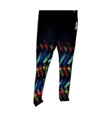 Victoria Sport Knockout Tight Leggings Abstract Colorful Size Medium New - $39.59