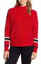 Sanctuary Clothing Womens Ribbed Pullover Sweater, Red, X-Large - £33.10 GBP