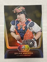 2012 Bowman Platinum Gold #27 Brian McCann Braves - £2.54 GBP