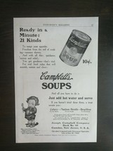 Vintage 1907 Campbells Soups Joseph Campbell Company Full Page Original Ad - $6.64